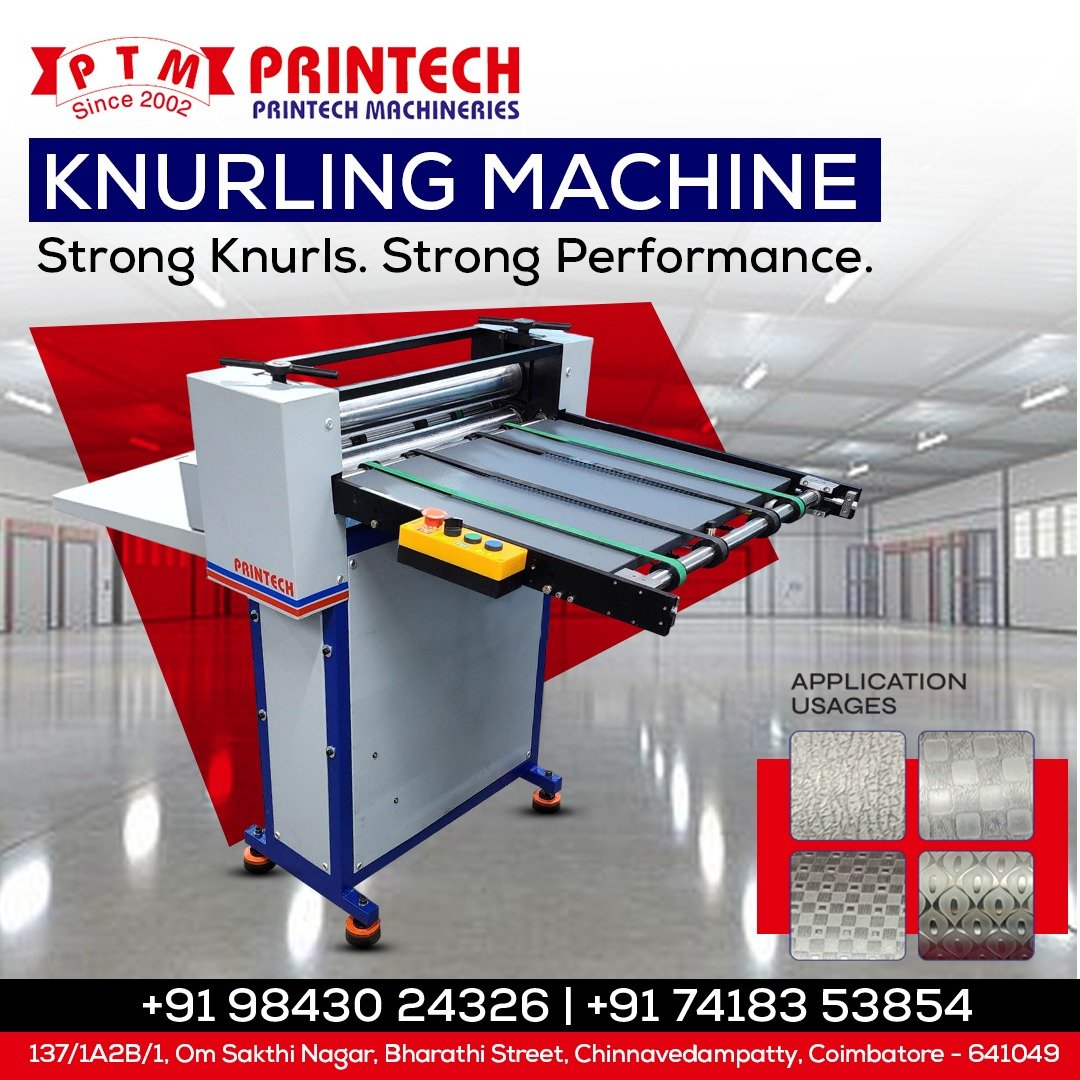 Board Knurling Machine Manufacturers in India
