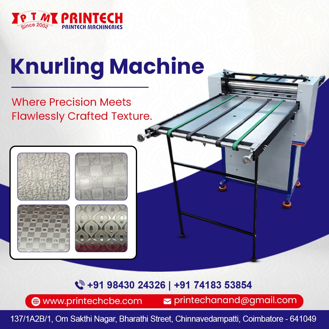 Knurling Machine for Texture Solid Works